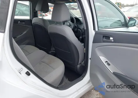 2017 Hyundai Accent Se z USA, uszkodzony, nr VIN KMHCT5AE1HU349664